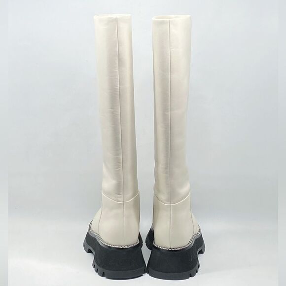 3.1 PHILLIP LIM Kate Lug-Sole Tube Boots size 38 - Picture 9 of 14
